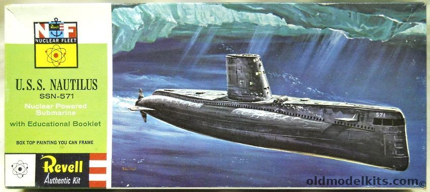 Revell 1/305 USS Nautilus SSN571 Nuclear Fleet, H303 plastic model kit